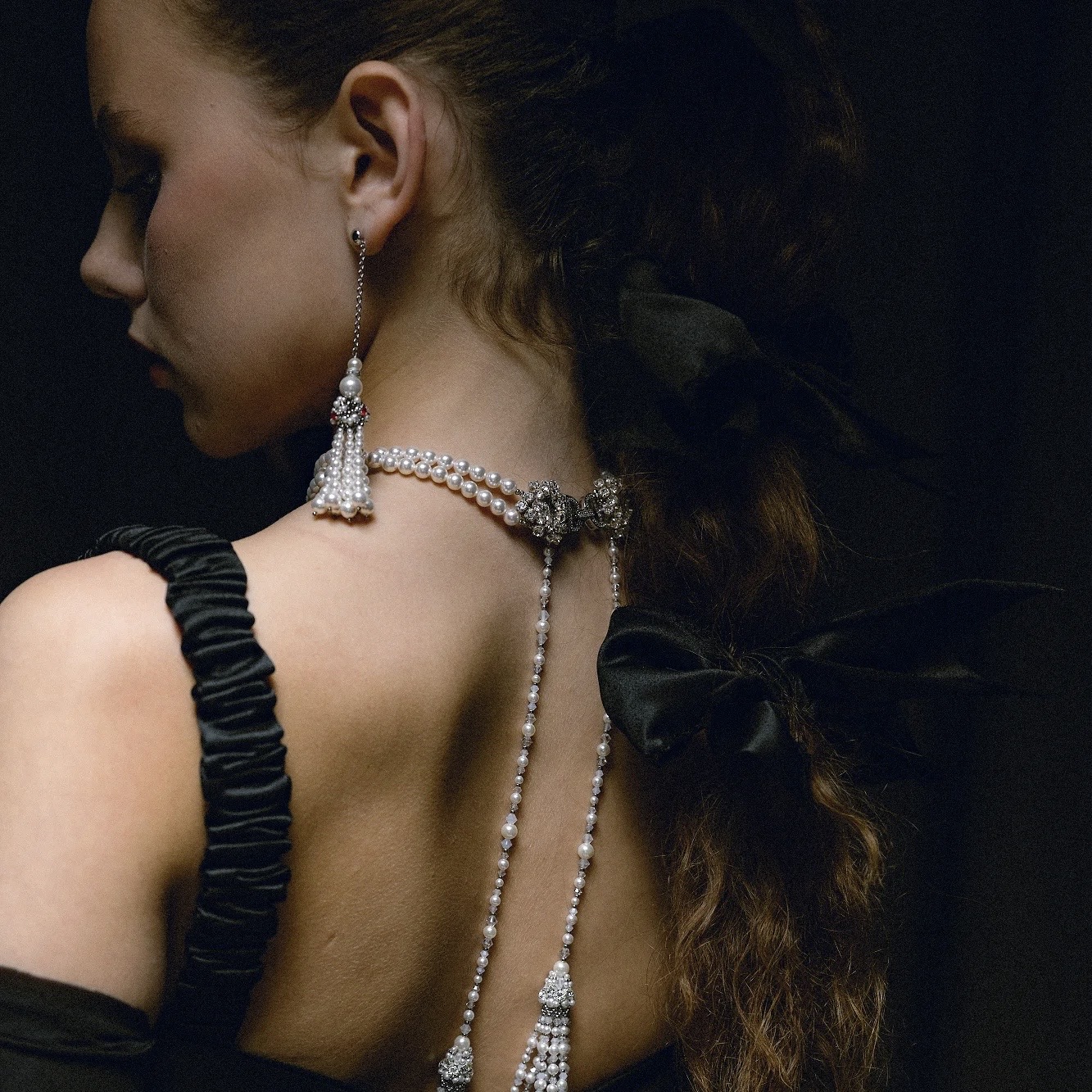 Nika — artistic jewelry close-up